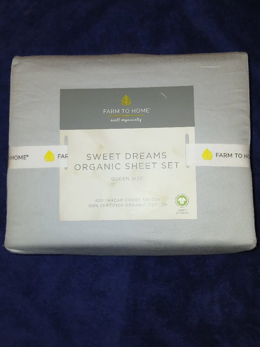Organic Queen size 6 piece sheet set
